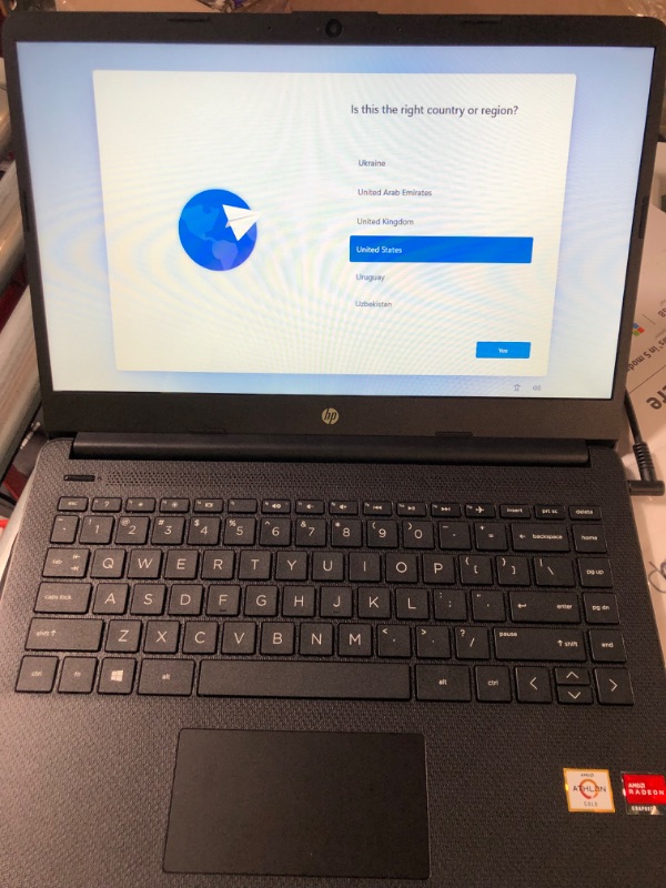 Photo 5 of 2021 Newest HP Laptop 14-inch HD Display, AMD Athlon Gold 3150U, 4GB RAM, 128GB SSD, Thin & Portable, Webcam, HDMI, Wi-Fi, Bluetooth, Windows 10 S Mode 1 Year of Office 365