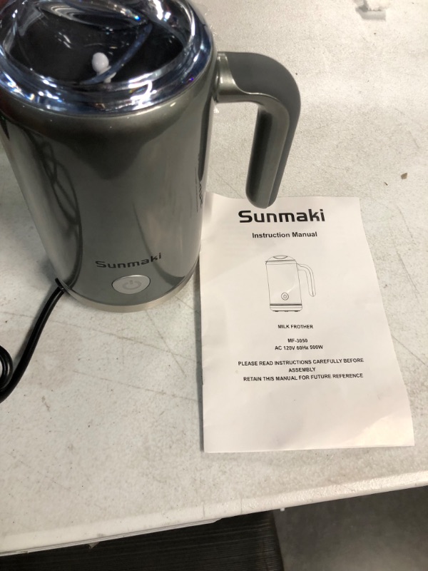 Photo 1 of (SEE NOTE) Sunmaki milk frother 