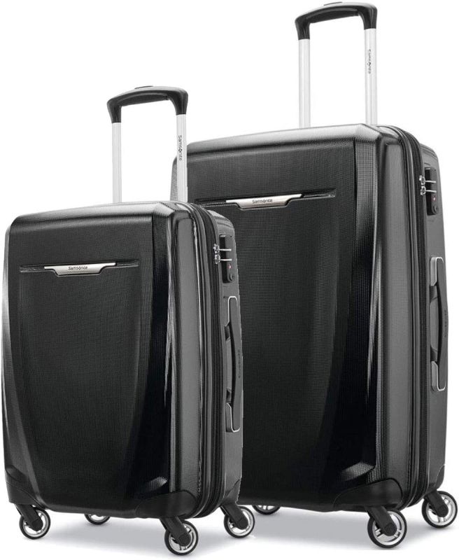 Photo 1 of **SEE NOTES**
Samsonite Winfield 3 DLX Hardside Expandable Luggage, Black, 2-Piece Set (20/25)
