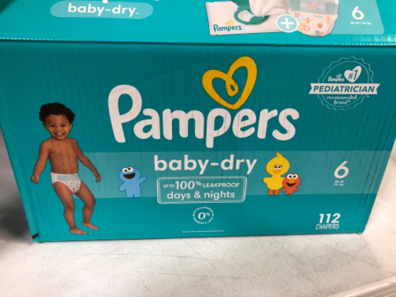 Photo 1 of (UNKNOW QUANTITY) Pampers Baby-Dry Extra Protection Diapers 
