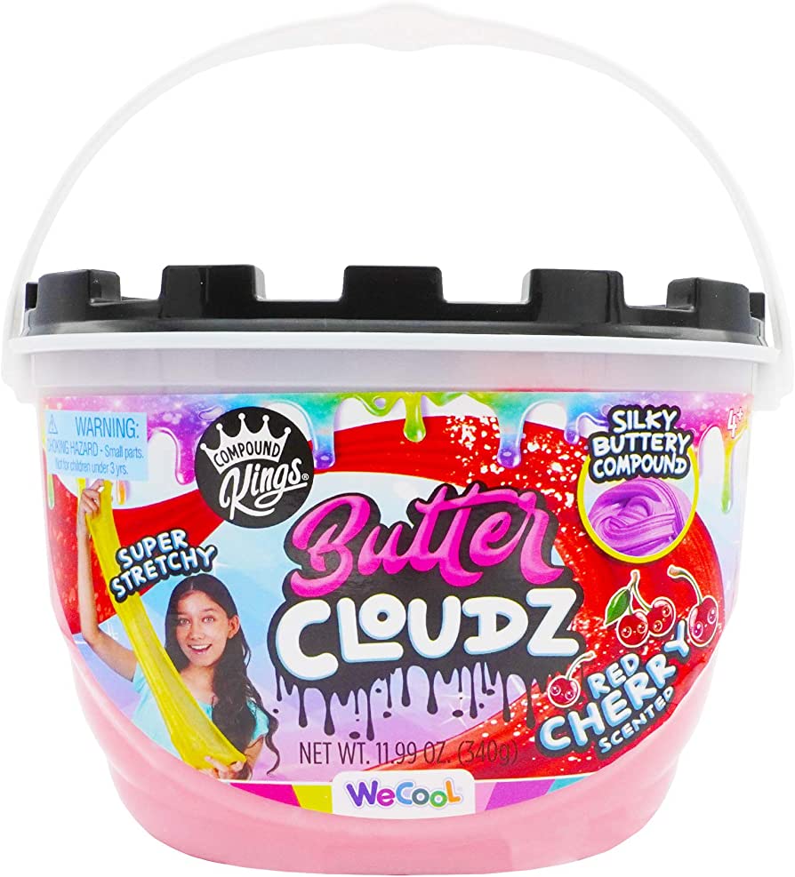 Photo 1 of 
Visit the COMPOUND KINGS Store
4.3 out of 5 stars183 Reviews
COMPOUND KINGS Butter Cloudz Compound Bucket For Grils & Boys | Sensory Toys | Non-Toxic & Non-Sticky | Stress Relieving Tactile | (Red Cherry)