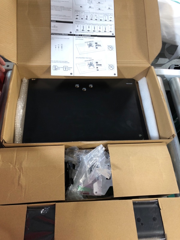 Photo 1 of MOUNTUP Vertical Dual Monitor Stand, Stack Two Screens up to 32 inches,33 Lbs