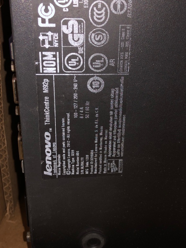 Photo 3 of Lenovo ThinkCentre M92p High Performance Small Factor Form Business Desktop Computer, Intel Core i5-3470 3.2GHz, 8GB DDR3