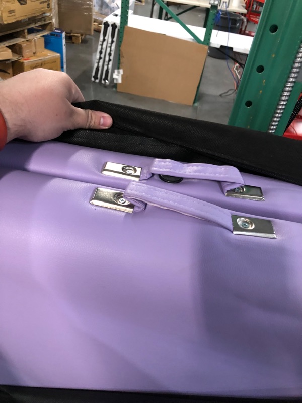 Photo 7 of AmazonCommercial Portable Folding Massage Table with Carrying Case - Lavender