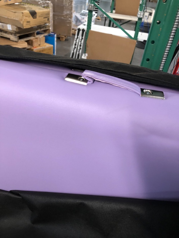 Photo 5 of AmazonCommercial Portable Folding Massage Table with Carrying Case - Lavender