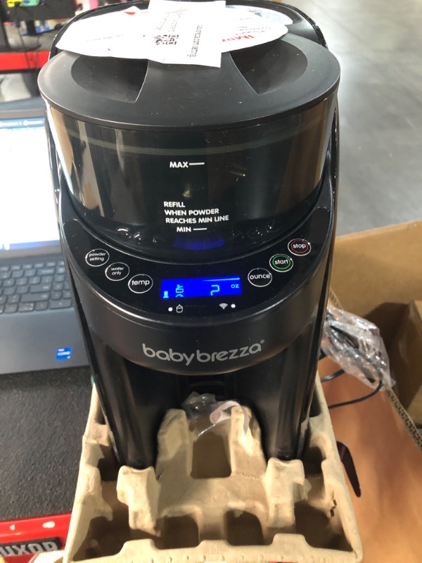 Photo 2 of Baby Brezza Formula Pro Mini Baby Formula Maker – Small Baby Formula Mixer Machine Fits Small Spaces and is Portable for Travel