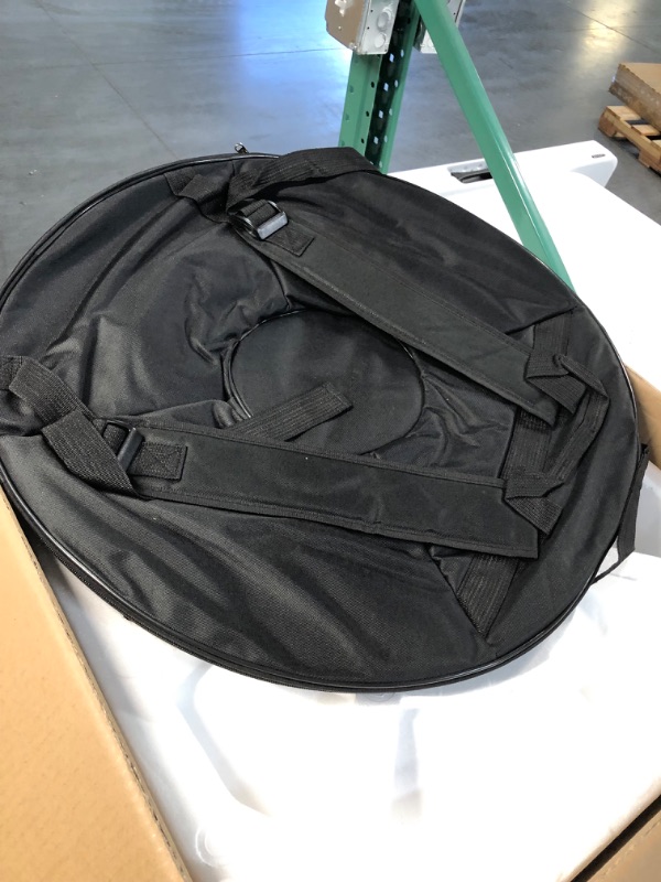 Photo 3 of AS TEMAN HANDPAN, Handpan drum instrument in D Minor 10 Notes 22 inches Steel Hand Drum with Soft Hand Pan Bag, 2 handpan mallet,Handpan Stand,dust-free cloth 440Hz B-STL-10