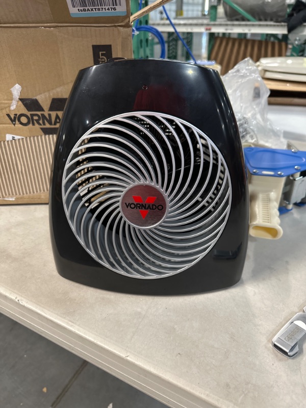 Photo 1 of *SMALL* Vornado MVH Vortex Heater with 3 Heat Settings, Adjustable Thermostat, Tip-Over Protection, Auto Safety Shut-Off System, Black