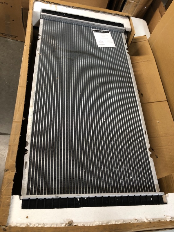 Photo 2 of AUTOSAVER88 34'' Radiator (Compatible with Chevy Silverado Suburban Tahoe Cadillac Avalanche Escalade GMC Yukon Sierra)