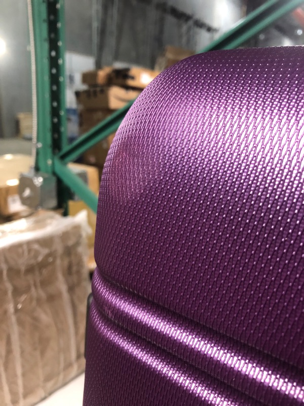 Photo 1 of *USED BUT LIKE NEW* SEE COMMENTS!!  Rockland Melbourne 3 Piece Hardside Luggage Set-PURPLE