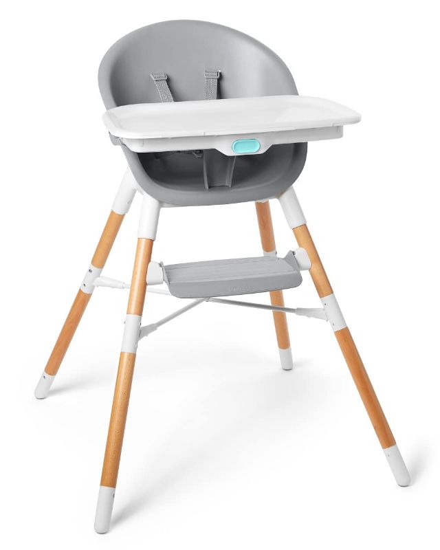 Photo 1 of *USED* SEE COMMENTS!! Skip Hop Baby High Chair, Eon 4-in-1, Grey/White