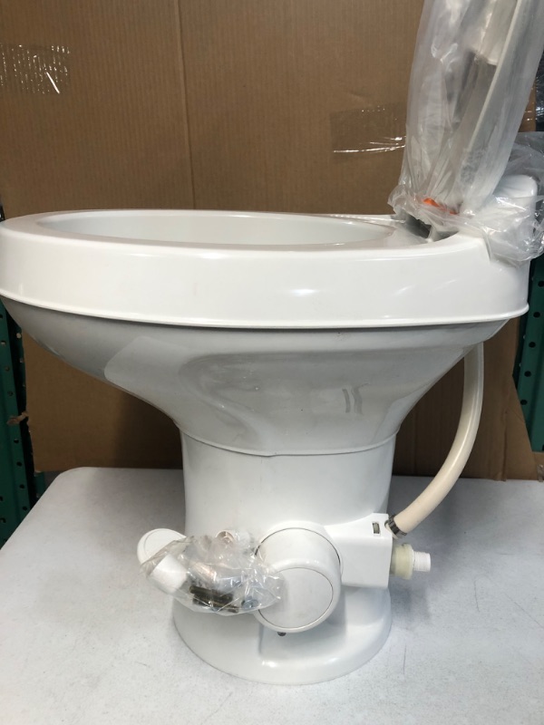 Photo 3 of *NEW* Dometic 302300071 300 Series Standard Height Heavy Duty Plastic RV Toilet White