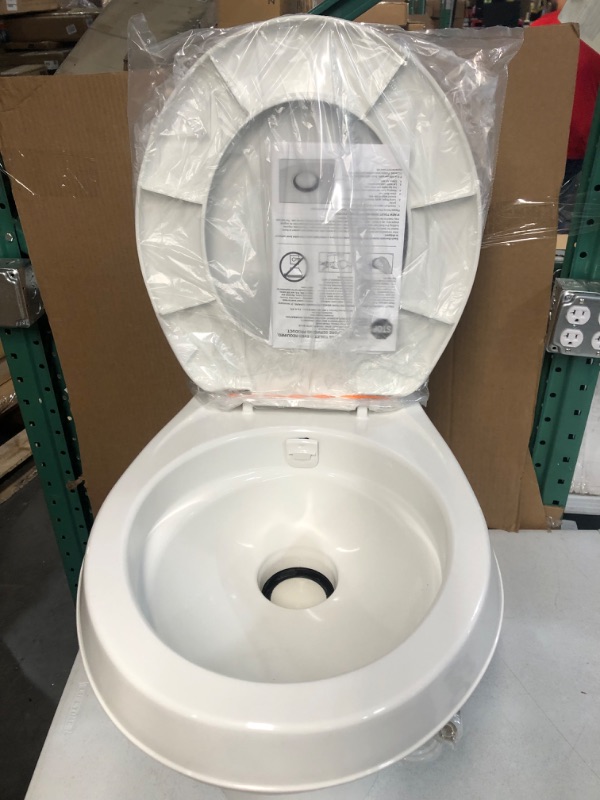 Photo 2 of *NEW* Dometic 302300071 300 Series Standard Height Heavy Duty Plastic RV Toilet White