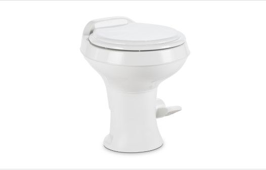 Photo 1 of *NEW* Dometic 302300071 300 Series Standard Height Heavy Duty Plastic RV Toilet White