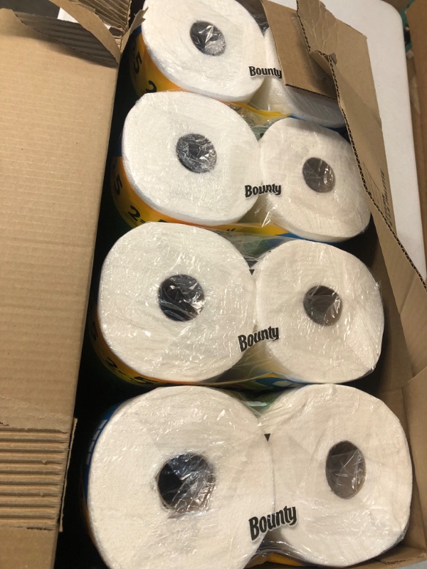 Photo 3 of *BRAND NEW* Bounty Quick Size Paper Towels, White, 8 Family Rolls