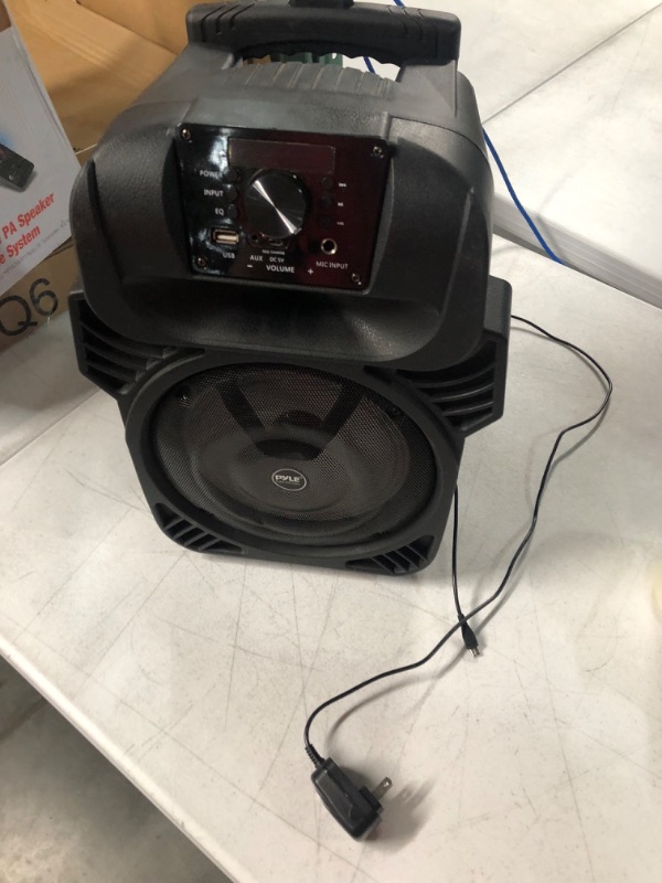 Photo 1 of 400W Portable Bluetooth PA Loudspeaker - 8” Subwoofer System Pyle PPHP844B