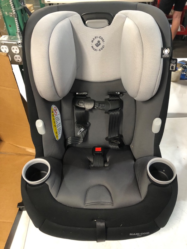 Photo 3 of Maxi-Cosi Pria All-in-One Convertible Car Seat, rear-facing, from 4-40 pounds; forward-facing to 65 pounds Blackened Pearl