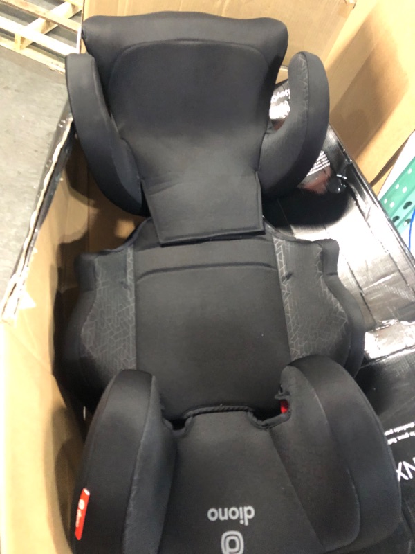 Photo 3 of Diono Everett NXT High Back Booster Car Seat Black