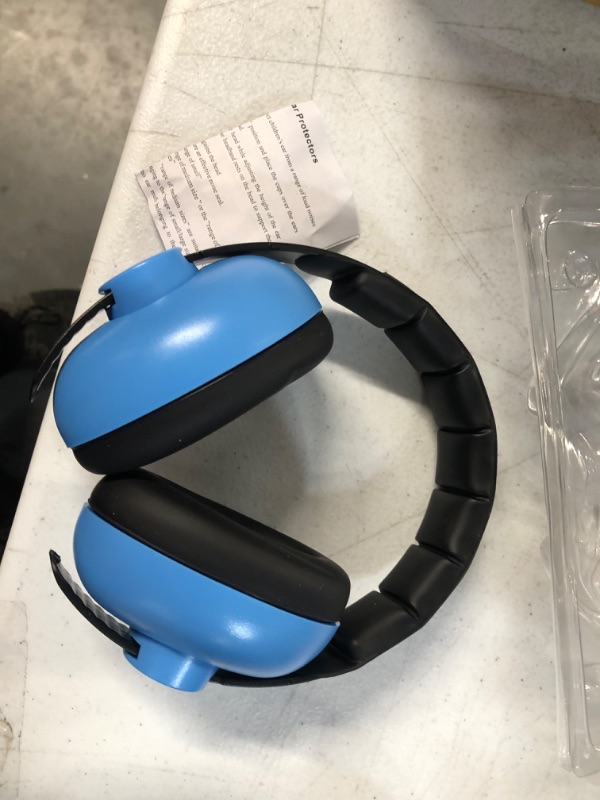 Photo 1 of BBTKCARE Baby Ear Protection Noise Cancelling HeadPhones for Babies (Blue)