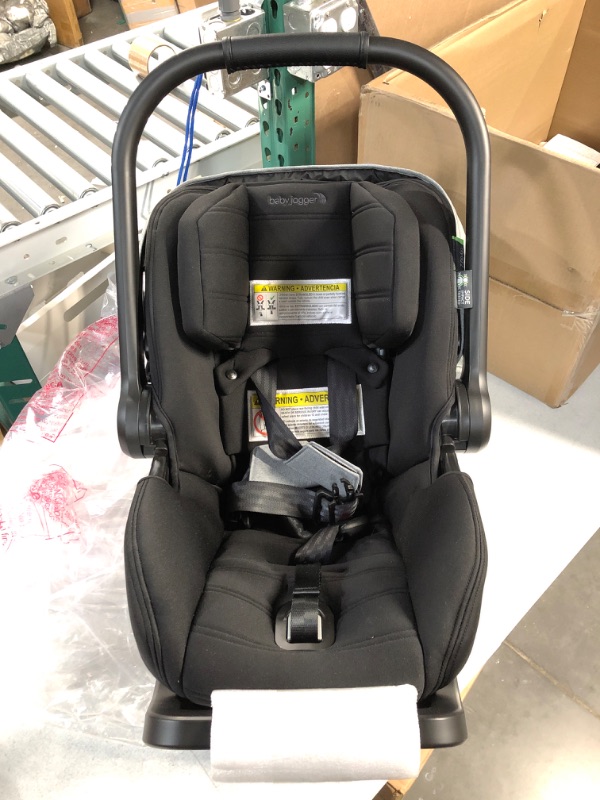 Photo 5 of Baby Jogger City GO 2 Infant Car Seat, Pike with Leatherette City Go 2 Pike