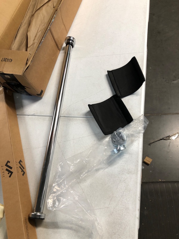 Photo 1 of JFIT Deluxe Pull-Up, Chin-Up, and Heavy Duty Bars with Padded Grips - Doorway or Wall Mount Assembly Options Available 40" Deluxe Pull-Up Bar