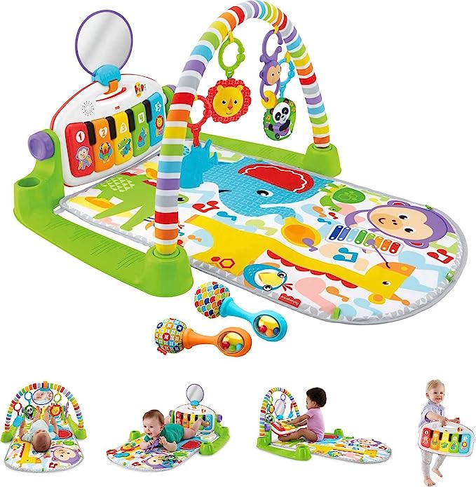 Photo 1 of Fisher-Price Baby Gym with Kick & Play Piano Learning Toy