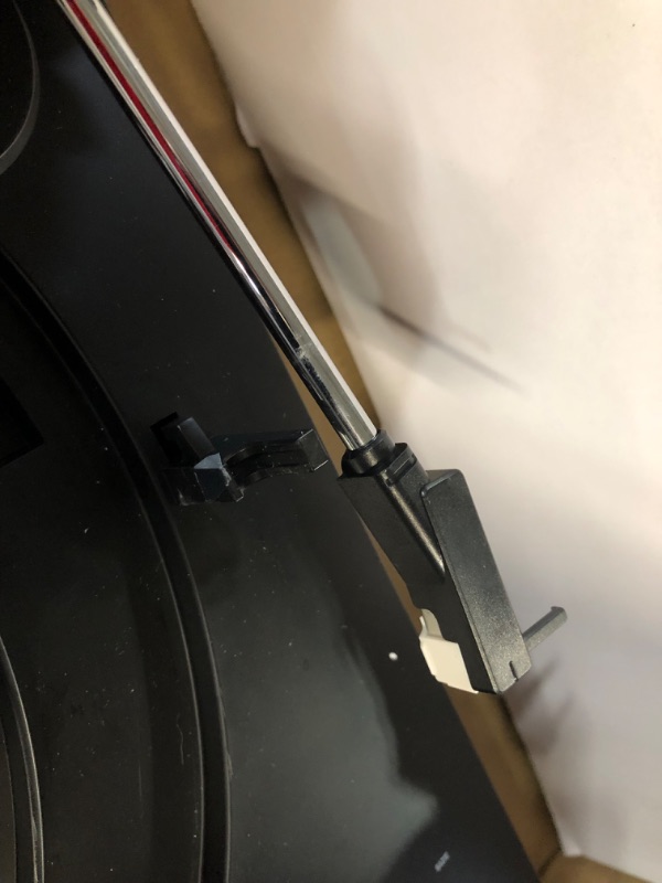 Photo 1 of [for parts] Audio-Technica AT-LP60X-BK Fully Automatic Belt-Drive Stereo Turntable