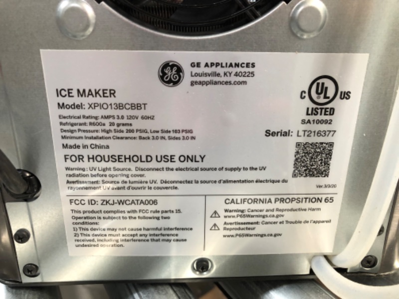 Photo 4 of [notes] GE profile ice maker