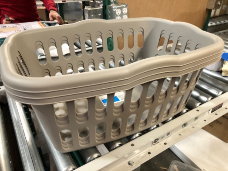 Photo 2 of 1.5 Bushel Rectangular Laundry Baskets - Room Essentials (x3)