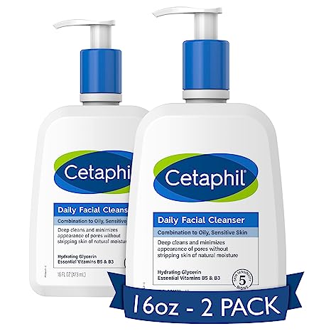 Photo 1 of [expired] Cetaphil Face Wash, Daily Facial Cleanser (x2 16oz)