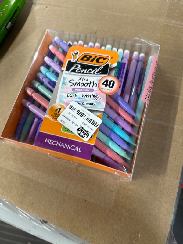 Photo 2 of BIC Xtra-Smooth Mechanical Pencils with Erasers, Bright Edition Medium Point (0.7mm), 40-Count Pack, Bulk Mechanical Pencils for School or Office Supplies 40 Count (Pack of 1)