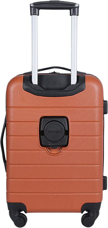 Photo 1 of ***EXTEND HANDLE ISSUES*** Wrangler 20" Smart Spinner Carry-On Luggage With Usb Charging Port 