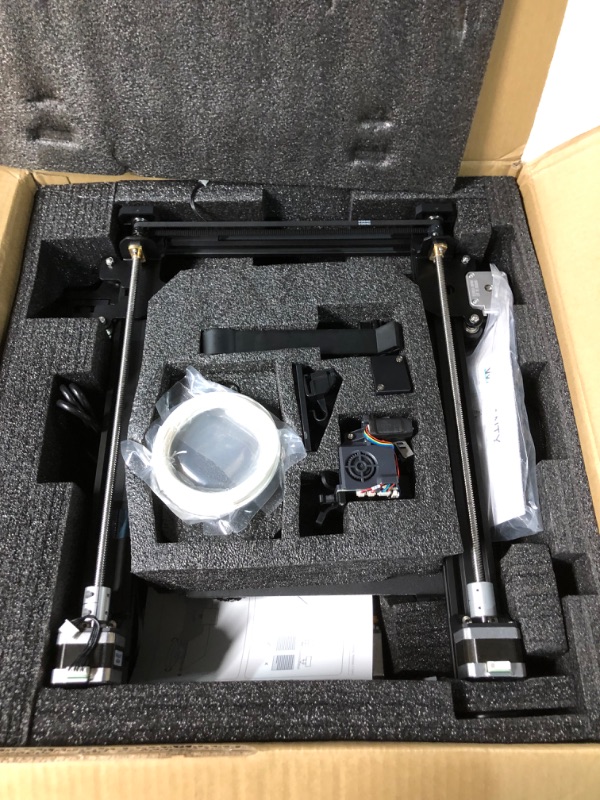 Photo 4 of Creality Official Ender 3 S1 3D Printer Fully Open Source with Near-end Self-Developed Wizard Extruder Design Silent Motherboard and PEI Magnetic Flexible Steel Plate