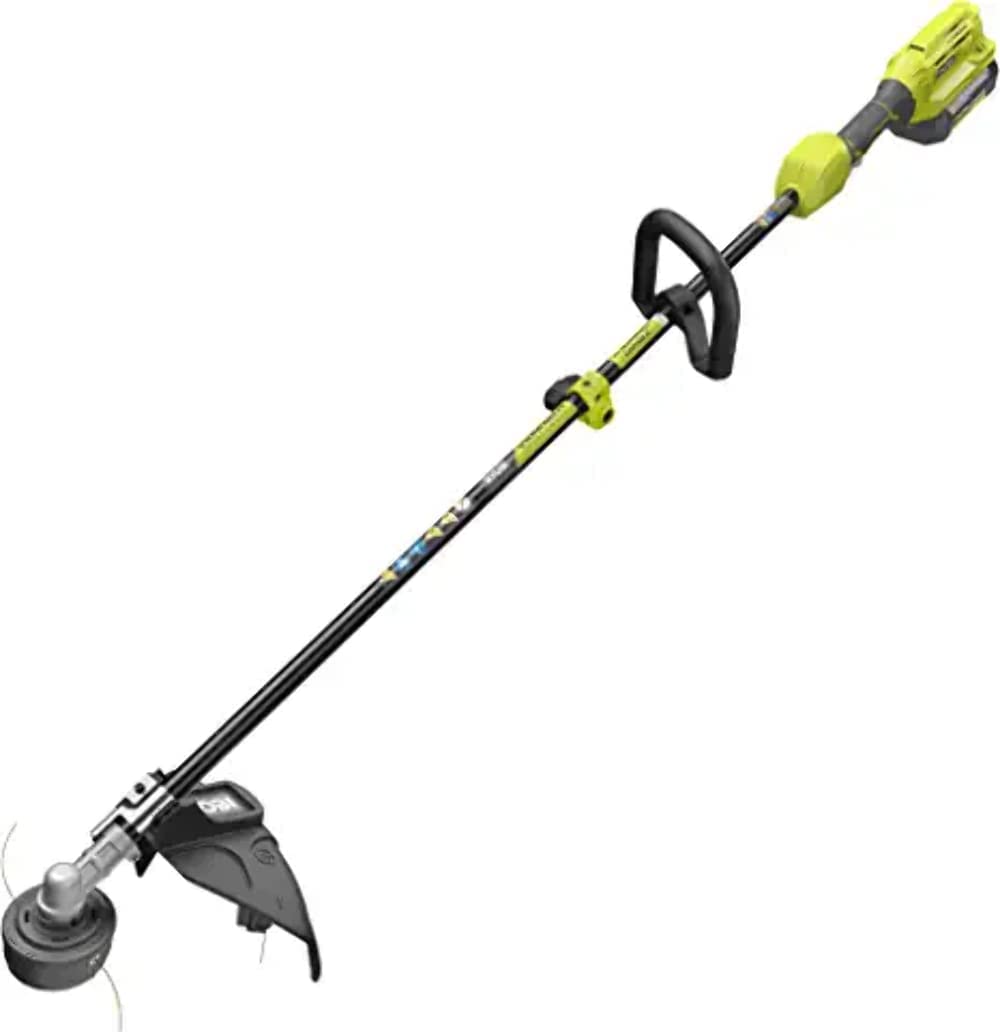 Photo 1 of **USED/SEE NOTES** RYOBI 40-Volt Lithium-Ion Cordless Attachment Capable String Trimmer, 4.0 Ah Battery 