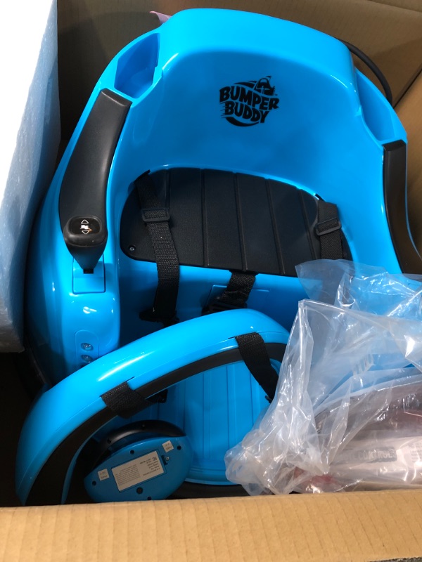 Photo 2 of **USED/WORKS** Ride On Electric Bumper Car for Kids & Toddlers, 12V 2-Speed:  Blue