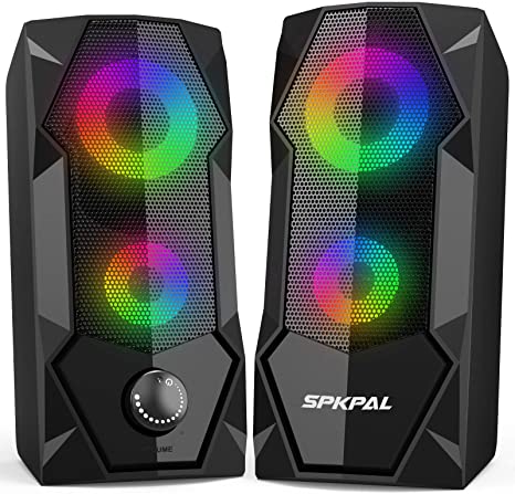 Photo 1 of RGB PC Gaming Speakers