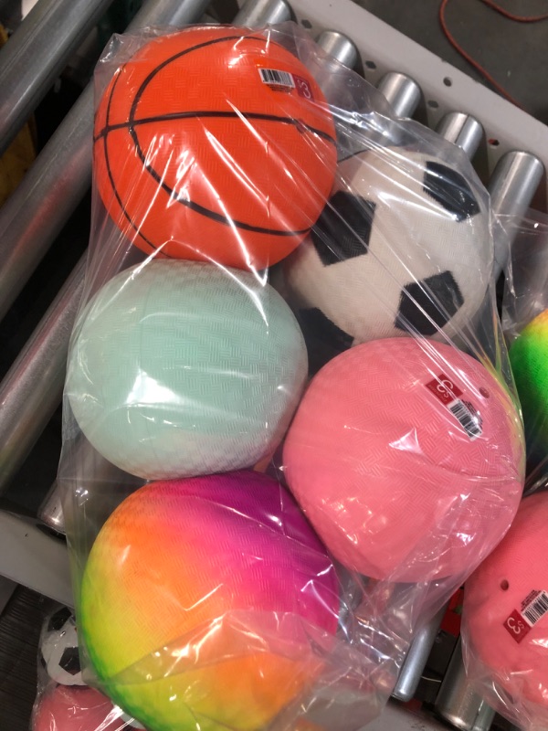 Photo 1 of 5 mini kids sports balls