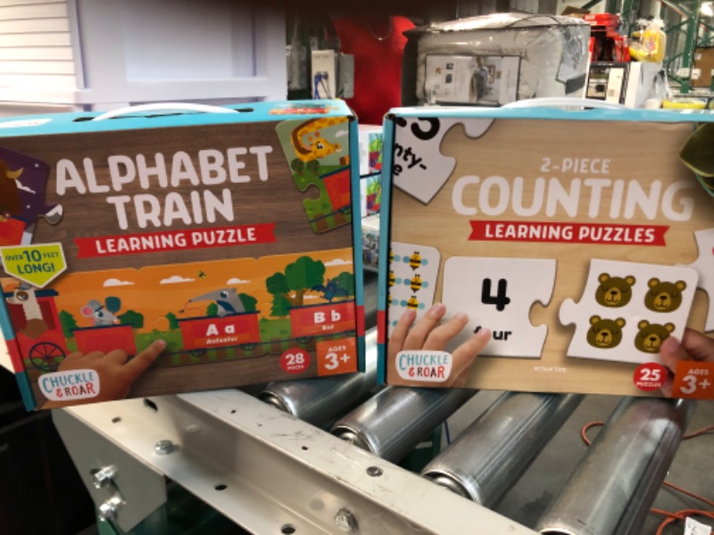 Photo 1 of 2 pc set: Counting and Learning Puzzles 