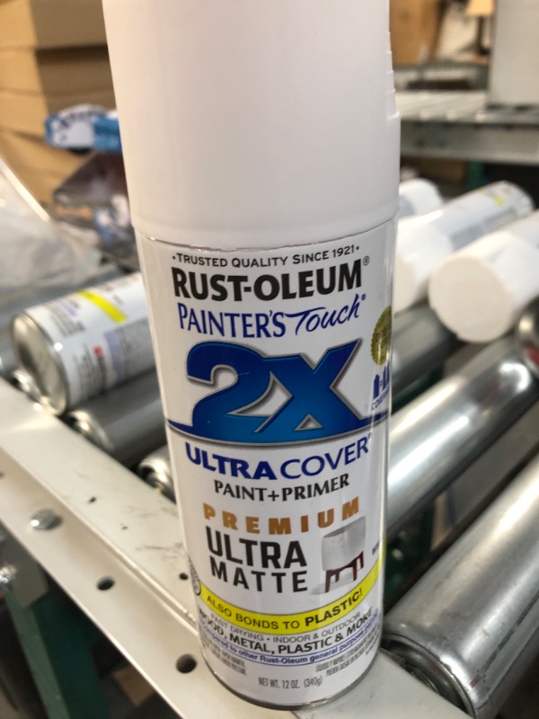 Photo 2 of Rust-Oleum Ultra Cover 2X Matte Spray White