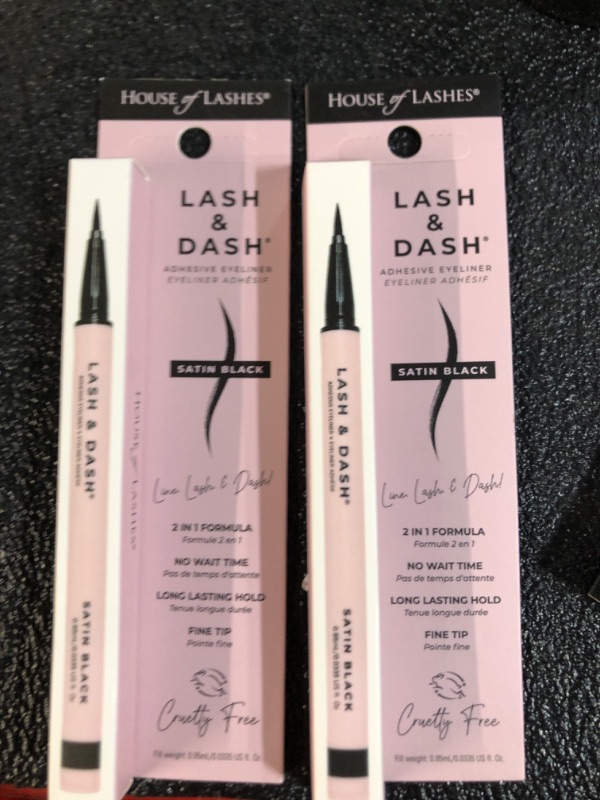 Photo 2 of House of Lashes Lash &#38; Dash Adhesive Eyeliner - Black - 0.13 fl oz