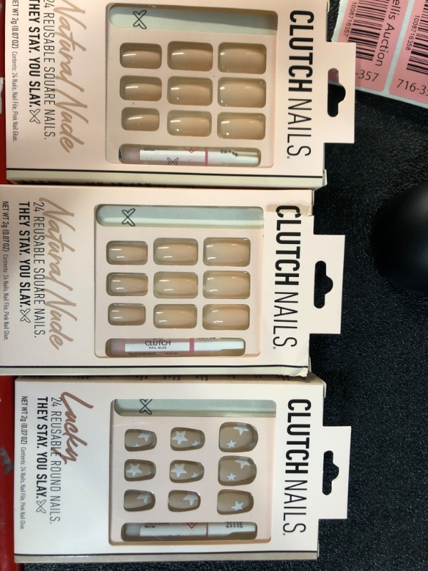 Photo 1 of 3 pcks: Clutch Nails - Press on Nails - Natural Nude - 24ct