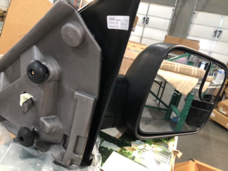 Photo 1 of ZAPOSTS Towing Mirrors Replacement Fit for 02-08 DodgeRam 1500 for 03-09 Dodge Ram 2500 3500 Pickup Truck 