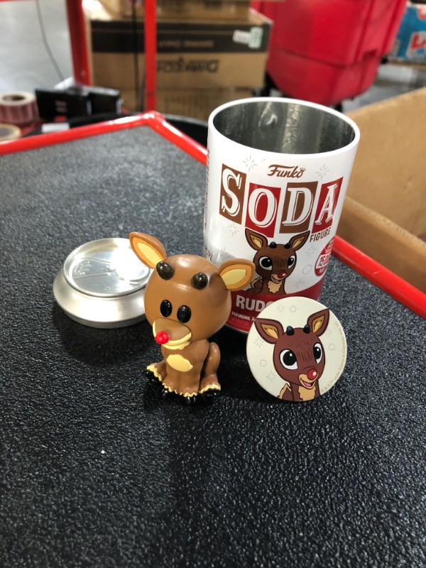 Photo 2 of Funko Soda: Rudolph The Red-Nosed Reindeer 4.25" Figure in a Can