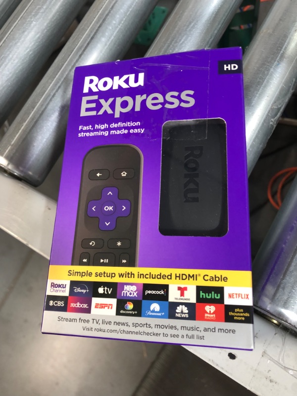 Photo 2 of Roku Express HD Streaming Media Player with High Speed HDMI Cable and Simple Remote