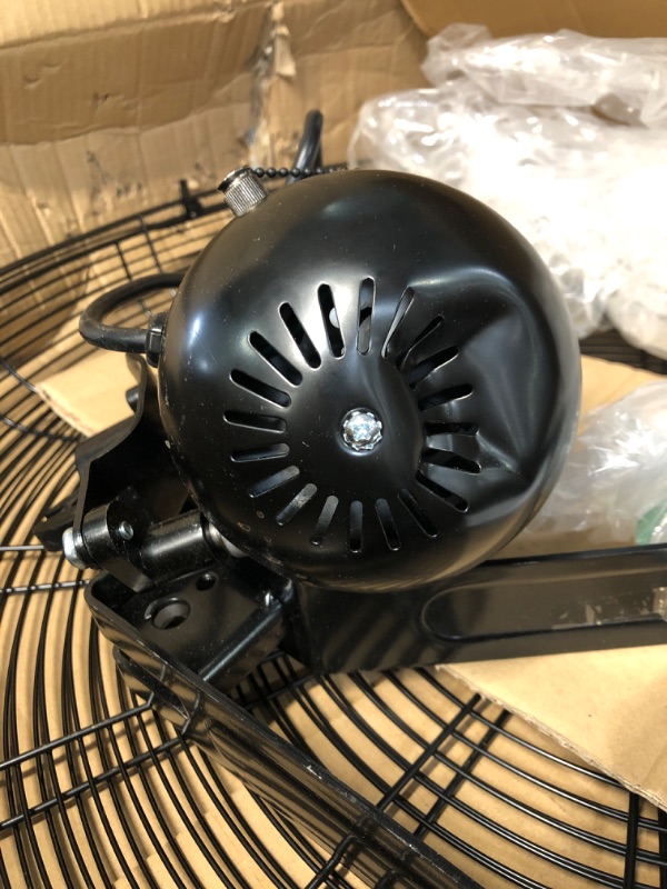 Photo 4 of (Minor Damage) OEMTOOLS  24 Inch Oscillating Wall Fan, 6500 CFM Max.