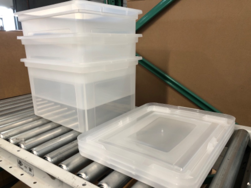 Photo 1 of 1.6ft x 1.2ft Iris Storage Boxes Set of 3 