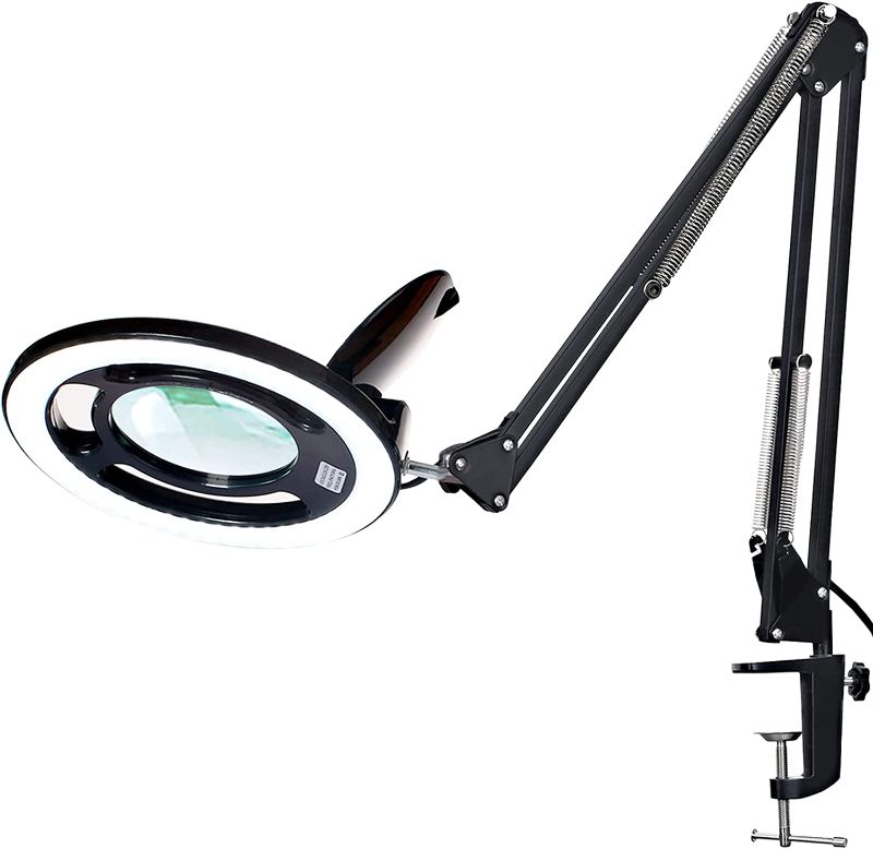 Photo 1 of 10X LED Magnifying Lamp with Clamp