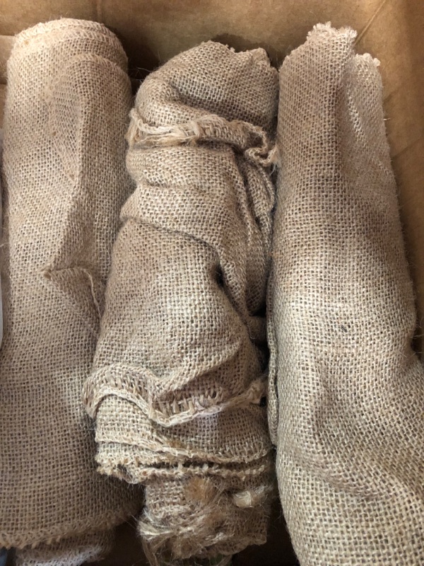 Photo 2 of 3-Pack -Burlap Ribbon 