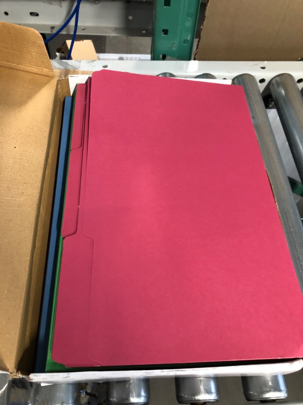 Photo 1 of Blue Summit Supplies Legal Folders (100 Pack)
