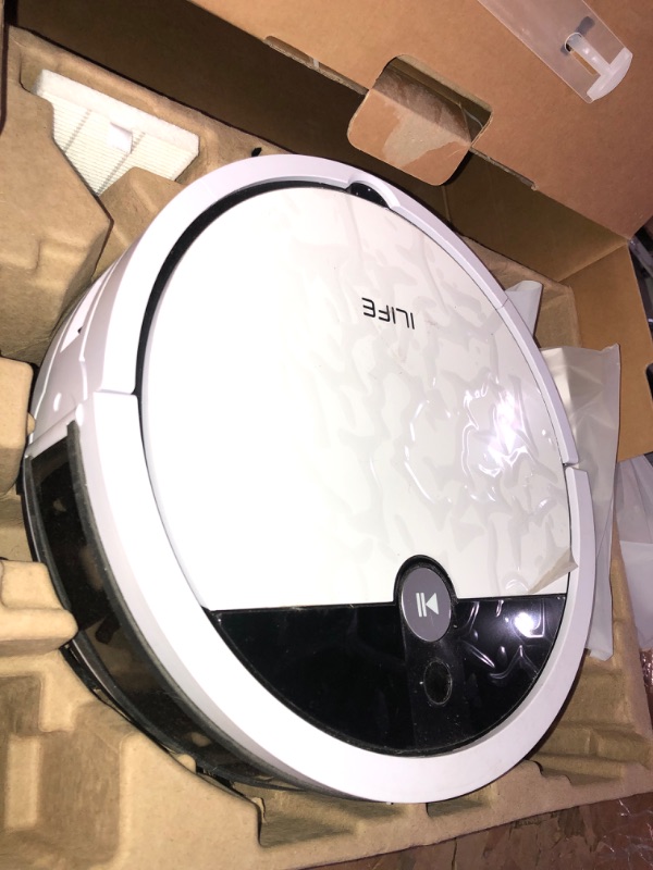 Photo 2 of **NOT TESTED**ILIFE V9e Robot Vacuum Cleaner, 4000Pa Max Suction, Wi-Fi Connected, Works with Alexa, 700ml Large Dustbin